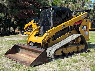 2022 Caterpillar 299D3 Skid Steer Track Loader Crawler A/C Cab Bucket bidadoo
