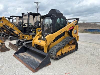 2023 Caterpillar 299D3XE Skid Steer Track Loader A/C Cab Bucket -Parts/Repair