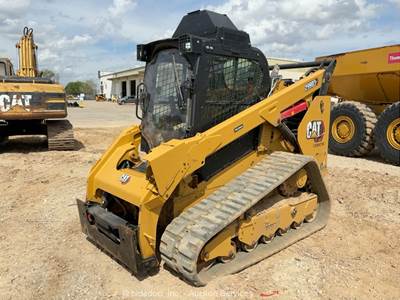 2022 Caterpillar 299D3XE Skid Steer Track Loader A/C Cab Crawler bidadoo