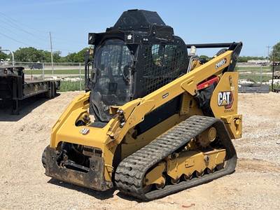2023 Caterpillar 299D3XE Skid Steer Track Loader Crawler Cab Aux Hyd Q/C bidadoo