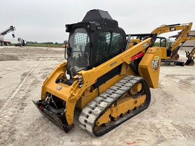 2023 Caterpillar 299D3 XE Skid Steer Crawler Track Loader High Flow Aux bidadoo