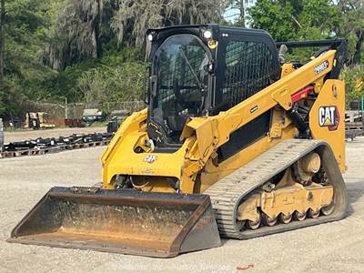 2022 Caterpillar 299D3XE Skid Steer Track Loader Cab Crawler Bucket Aux bidadoo
