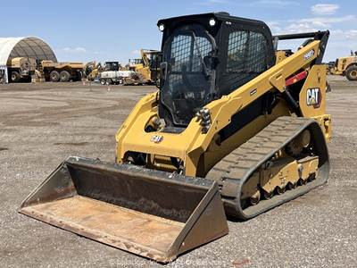2023 Caterpillar 299D3XE Skid Steer Track Loader Crawler Cab Bucket Aux bidadoo
