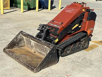 2021 Ditch Witch SK800 Stand On Mini Skid Steer Track Loader Crawler BKT bidadoo