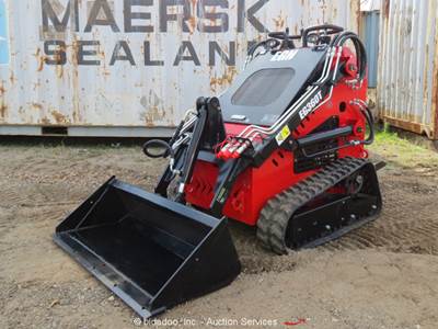 2024 EGN EG360T Ride-On Skid Steer Track Loader Crawler Aux Hyd bidadoo -New