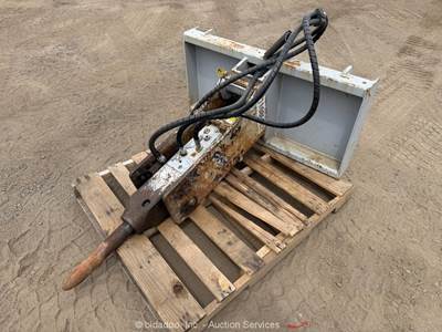 2020 Furukawa K-FX45ACP-QA Skid Steer Demolition Breaker Demo Hammer bidadoo