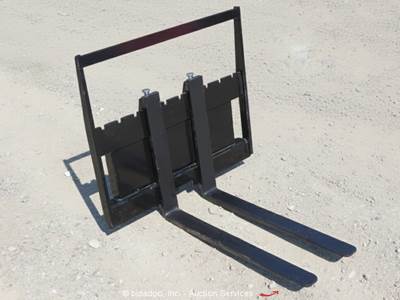 GIYI 29" Adjustable Pallet Forks Mini Skid Steer Loader Attachment bidadoo -New