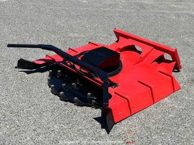 GIYI 56" Disc Mulcher Hydraulic Skid Steer Attachment bidadoo -New