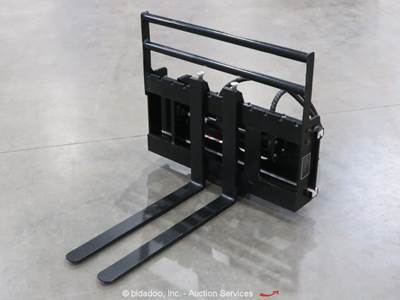 GIYI GY-CYHC Hydraulic Side Shift Forks Mini Skid Steer Attachment bidadoo -New