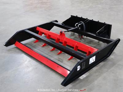 GIYI GY-FR70 68" Flat Ripper Box Scraper Hyd Skid Steer Attachment bidadoo -New