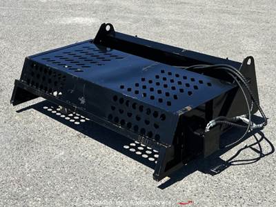 GIYI GY-RR78 78" Power Rock Rake Hydraulic Skid Steer Attachment bidadoo -New
