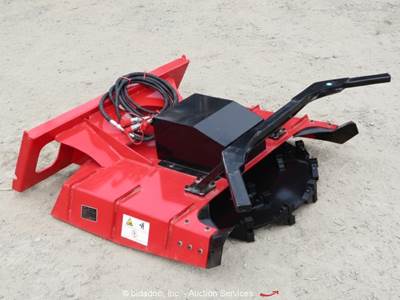 GIYI GYX-DM43 43" Disc Mulcher Hydraulic Skid Steer Attachment bidadoo -New