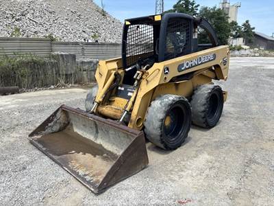 2003 John Deere 270 Series II Skid Steer Wheel Loader Bucket High Flow bidadoo