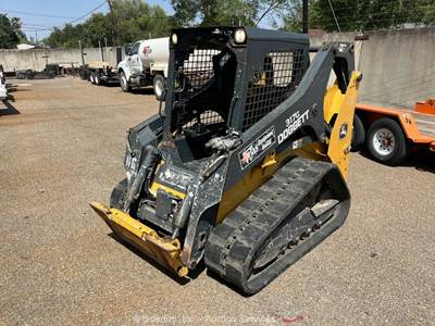 2020 John Deere 317G Skid Steer Track Loader Crawler Aux Hydraulics bidadoo
