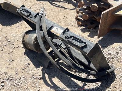 2022 John Deere Auger PA30B Skid Steer Hydraulic Auger Drive Attachment bidadoo
