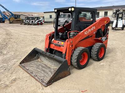 2022 Kubota SSV65 Skid Steer Wheel Loader Tractor Bucket Aux Hyd Q/C bidadoo