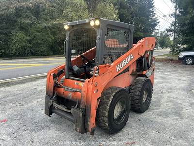 2015 Kubota SSV75 Skid Steer Wheel Loader Auxiliary Hydraulics Tractor bidadoo