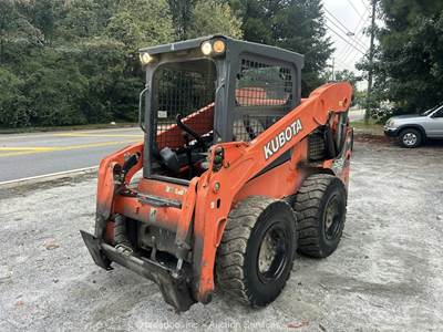 2015 Kubota SSV75 Skid Steer Wheel Loader Auxiliary Hydraulics Tractor bidadoo