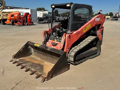 2020 Kubota SVL75-2 Skid Steer Track Loader Crawler Aux Hyd Tractor bidadoo