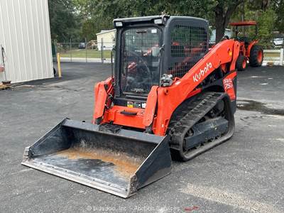 2022 Kubota SVL75-2 Skid Steer Compact Track Loader Cab Crawler Aux Hyd bidadoo