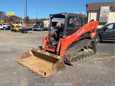 2022 Kubota SVL97-2 Skid Steer Track Loader Crawler Bucket Aux Hyd bidadoo