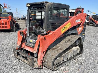 2021 Kubota SVL97-2 Skid Steer Track Loader Crawler Q/C Cab Aux Hyd A/C bidadoo