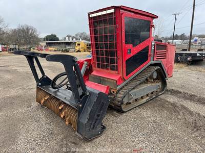 2018 Lamtrac LTR6140T 74'' Forestry Track Mulcher Skid Steer Loader bidadoo