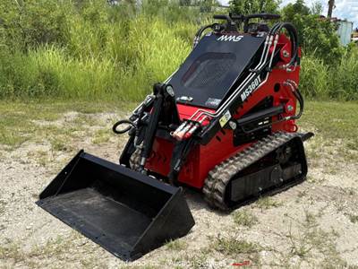 2026 MMS MS360T Ride-On Skid Steer Track Loader Crawler Aux Hyd bidadoo -New