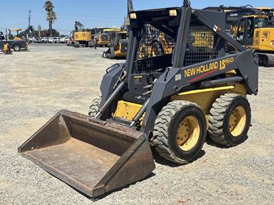 2001 New Holland LS160 Skid Steer Wheel Loader Auxiliary Hydraulics bidadoo