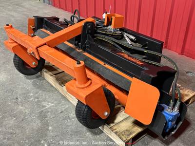Pabreak 65" Soil Conditioner Harley Rake Skid Steer Attachment bidadoo -New