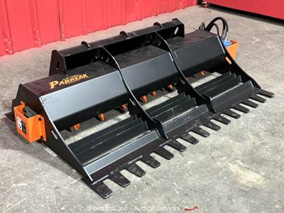 Pabreak 68" Power Rake Land Leveler Hydraulic Skid Steer Attachment bidadoo -New