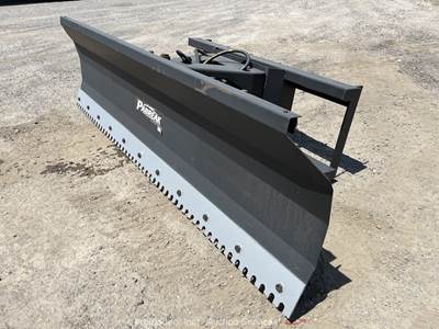 2025 Pabreak DB220 Skid Steer Angle Backfill Dozer Blade Attachment bidadoo -New