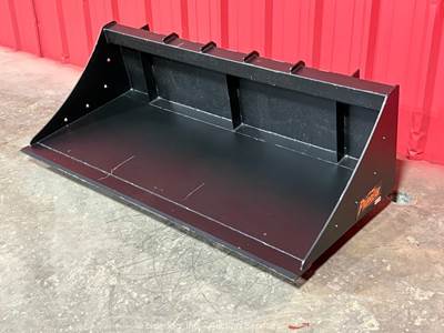 2026 Pabreak GB130 62" General Purpose Skid Steer Bucket Attachment bidadoo -New