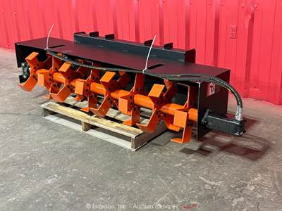 2025 Pabreak TL-260 72'' Hydraulic Rotatry Tiller Skid Steer bidadoo -New