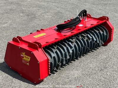Raytree RMBD72ST 72" Drum Mulcher Hydraulic Skid Steer Attachment bidadoo -New