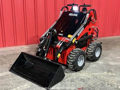 2026 SDLOOL SL-323TZ Ride-On Skid Steer Wheel Loader Crawler Aux bidadoo -New