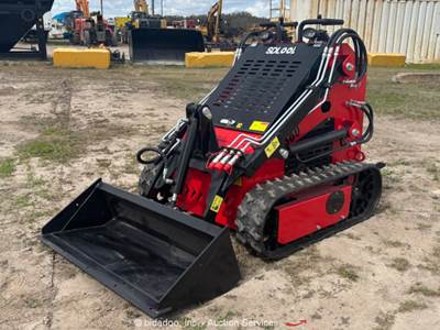 2026 SDLOOL SL-380C Ride-On Skid Steer Track Loader Crawler Aux bidadoo -Repair