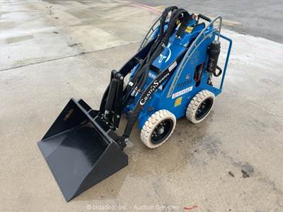 2023 Sherpa  Cratos 100ECO Electric Mini Skid Steer Wheel Loader Bucket bidadoo