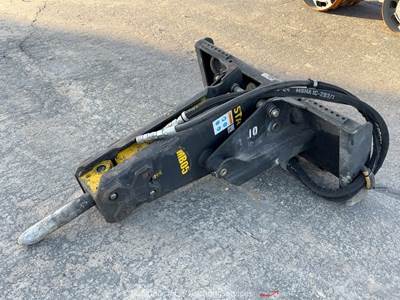 2021 Stanley MB05S02 Skid Steer Hydraulic Demolition Breaker Attachment bidadoo