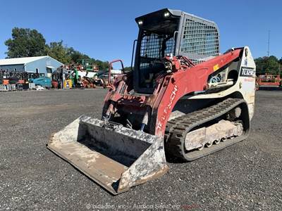 2018 Takeuchi TL12R2 Skid Steer Track Loader Cab Crawler Bucket Aux Hyd bidadoo