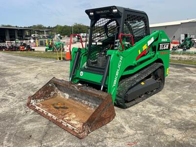 2019 Takeuchi TL6R Compact Skid Steer Track Loader Crawler Aux Bucket bidadoo