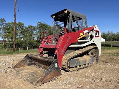 2019 Takeuchi TL8 Skid Steer Track Loader Crawler Aux Hyd Kubota Bucket bidadoo