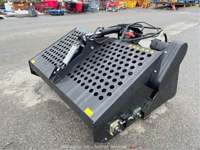 Topcat ECSSLR72 Landscape Drag Rake Hydraulic Skid Steer Attachment bidadoo