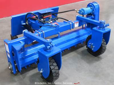 2024 Topcat SSSCR72 Power Box Harley Rake Skid Steer Attachment bidadoo -New