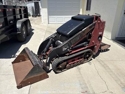 2015 Toro TX 525 Ride On Skid Steer Track Loader Crawler Diesel Aux Hyd bidadoo