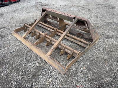 Skid Steer 70” Land Plane Landscape Loader Attachment Soil Prep Lawn bidadoo