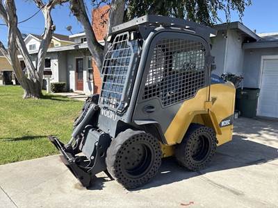 2018 Volvo MC95C Skid Steer Wheel Loader Cab Q/C Aux Hydraulic -Parts/Repair