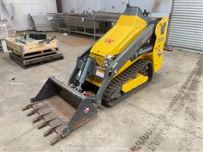 2023 Wacker Neuson SM100 Stand on Mini Skid Steer Track Loader Aux -Parts/Repair