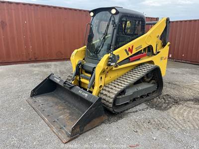 2023 Wacker Neuson ST31 Skid Steer Track Loader Cab Crawler Bucket Aux bidadoo