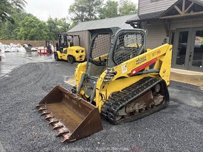 2016 Wacker Neuson ST35 Skid Steer Track Loader Crawler Aux Hyd Bucket bidadoo